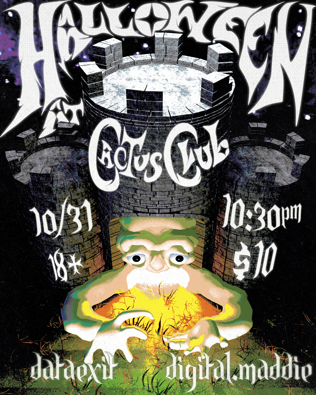 Flyer for Cactus Club