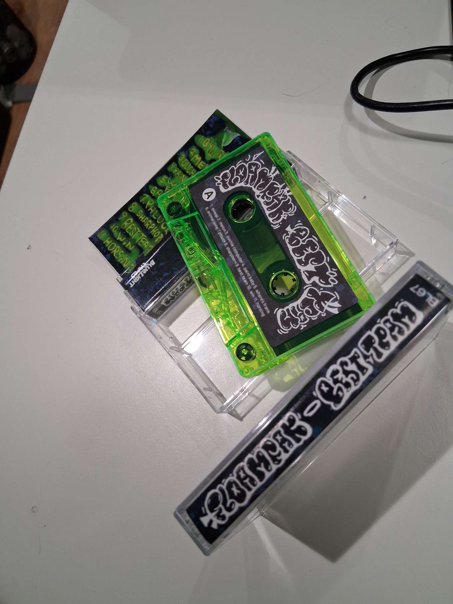 Cassette Tape Typography Design