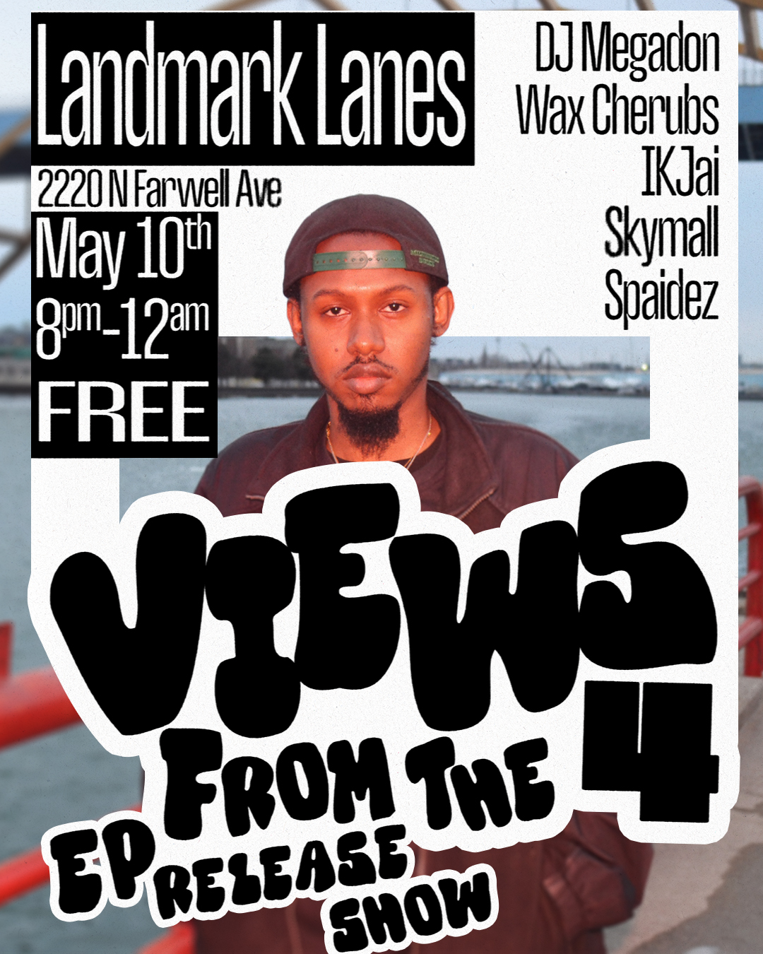 Flyer for Landmark Lanes